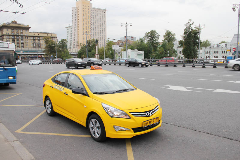 сколько стоит ожидание такси в Москве